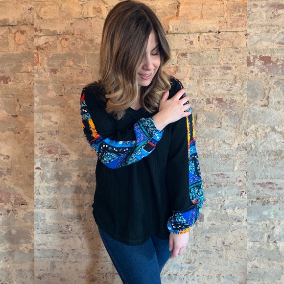 Tops - Wanderlust Thermal Top Black Magic